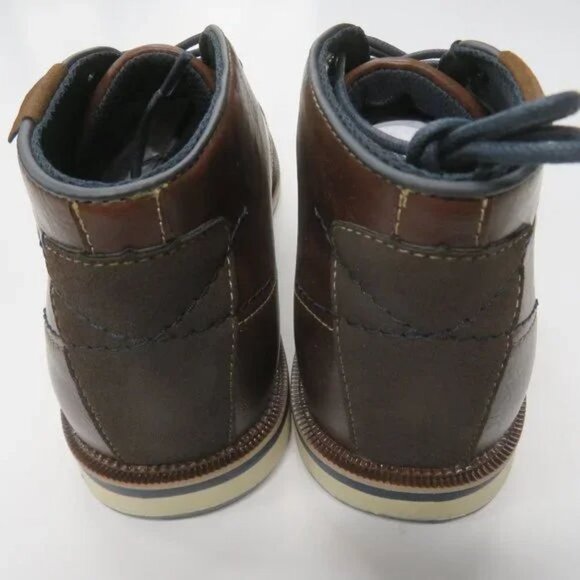 Sonoma Atkins Chukka Boots Mens 9.5 Wide Ortholite Vitalize New Brown Cognac - Picture 5 of 12